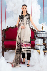 Maria B | M Basics Dreamscape Eid Lawn | MB-CUSV14-06B