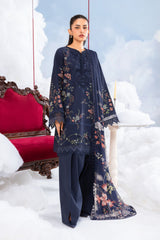 Maria B | M Basics Dreamscape Eid Lawn | MB-CUSV14-07B