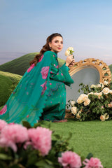 Maria B | M Basics Dreamscape Eid Lawn | MB-CUSV14-09A