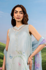 Maria B | M Basics Dreamscape Eid Lawn | MB-CUSV14-10A