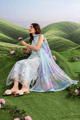Maria B | M Basics Dreamscape Eid Lawn | MB-CUSV14-10A