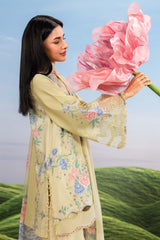Maria B | M Basics Dreamscape Eid Lawn | MB-CUSV14-11A