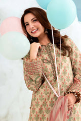 Maria B | M Basics Dreamscape Eid Lawn | MB-CUSV14-12A