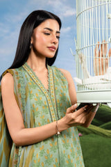 Maria B | M Basics Dreamscape Eid Lawn | MB-CUSV14-12B