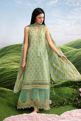 Maria B | M Basics Dreamscape Eid Lawn | MB-CUSV14-12B