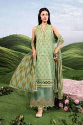 Maria B | M Basics Dreamscape Eid Lawn | MB-CUSV14-12B