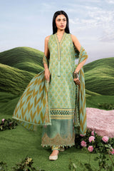 Maria B | M Basics Dreamscape Eid Lawn | MB-CUSV14-12B