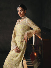 Rajbari | Sage Chiffon Edit | Ivy