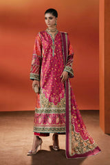 Maria B | Luxury Pret Pre Fall | MPS-EF26-01R1-Pink and Orange