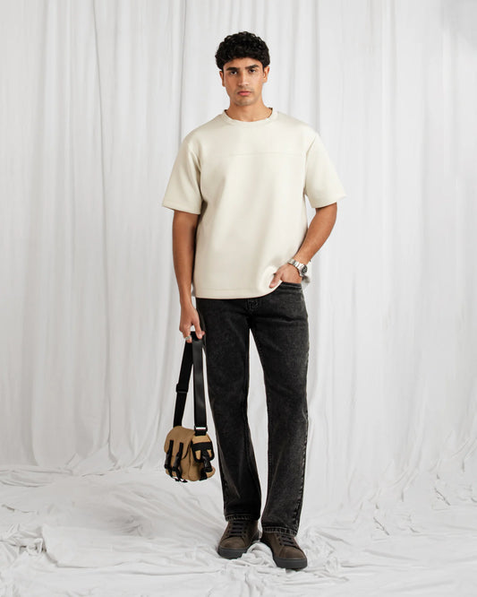 Engine Beige Men T Shirt