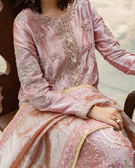 Mushq | Sunehri Lama Silk | Marium | Zayan Clothing UK