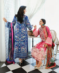 Mushq | Amoi Luxury Lawn | Moonlit Dreams | Zayan Clothing UK