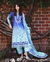 Mushq | Solace Ombre Chikankari | Moonlit Ease