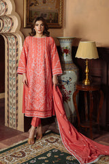Sahar | Festive Edit Ready to Wear | Gilded Coral - RTW