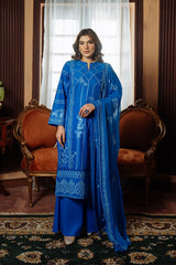 Sahar | Festive Edit Ready to Wear | Moroccan Blue - RTW