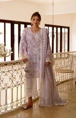 AJR Couture | Printakari Lawn 25 | Pearl