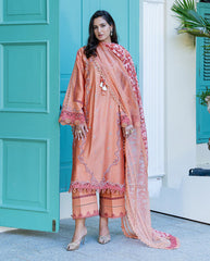 Mushq | Euphoria Eid Pret'26 | Peach Reverie
