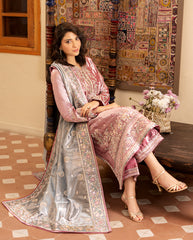 Mushq | Sunehri Lama Silk | Periwesh | Zayan Clothing UK