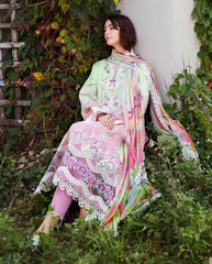 Mushq | Solace Ombre Chikankari | Petal Pull
