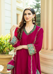 Purple Haze | Velvet Formals | Hot Pink Velvet