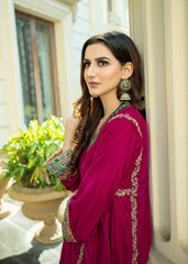 Purple Haze | Velvet Formals | Hot Pink Velvet