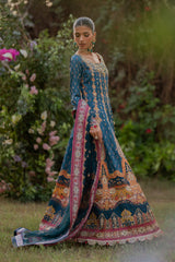 Qalamkar | Luxe Silk | UA-09 TINA