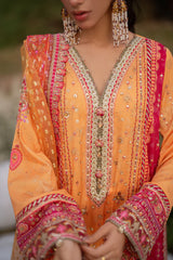 Qalamkar | Luxe Silk | UA-05 FIORE