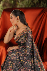Qalamkar | Luxe Silk | UA-04 AVA