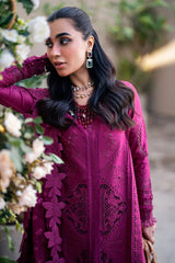 Qalamkar | Sahil Luxury Lawn | FK-11 VIOLET