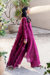 Qalamkar | Sahil Luxury Lawn | FK-11 VIOLET