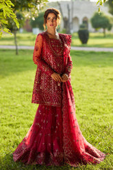 Qalamkar | Shadmani Luxury Formals | Nurah SH-07