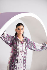Afsanah | The Print Edit | GARDEN GLAM (extended shirt) AP-103