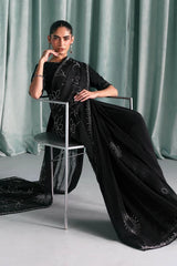 Maria B | Luxury Formals Pre Fall | SF-PF26-02-Black