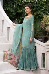 Maria B | Luxury Formals | SF-EA23-18R1-Ferozi