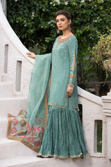 Maria B | Luxury Formals | SF-EA23-18R1-Ferozi