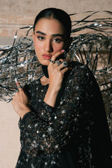 Maria B | 3 Piece Embroidered | SF-EA26-01-Black