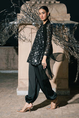 Maria B | 3 Piece Embroidered | SF-EA26-01-Black