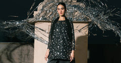Maria B | 3 Piece Embroidered | SF-EA26-01-Black