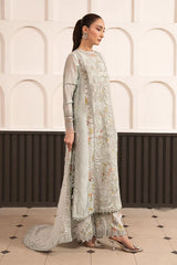 Maria B | Luxury Formals Pre Fall | SF-EA26-24-Ice Blue