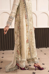 Maria B | Luxury Formals Pre Fall | SF-EA26-24-Light Yellow