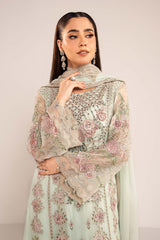 Maria B | luxury formals | SF-EF26-01-Sea Green