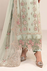 Maria B | luxury formals | SF-EF26-01-Sea Green
