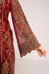 Maria B | Luxury Formals | SF-EF26-02-Maroon