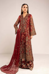Maria B | Luxury Formals | SF-EF26-02-Maroon