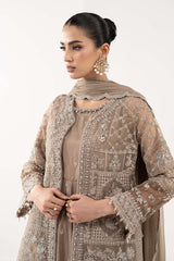 Maria B | Luxury Formals | SF-EF26-05-Coffee
