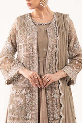 Maria B | Luxury Formals | SF-EF26-05-Coffee