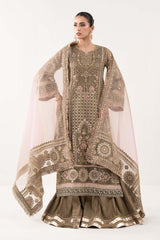 Maria B | Luxury Formals | SF-EF26-10-Coffee