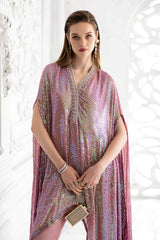 Maria B | Luxury Formals | SF-EF26-11-Beige and Green