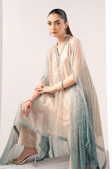 Maria B | Luxury Formals | SF-EF26-11-Beige and Green