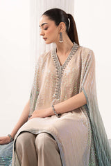 Maria B | Modern Archives | 3 Piece Embroidered Chiffon Suit